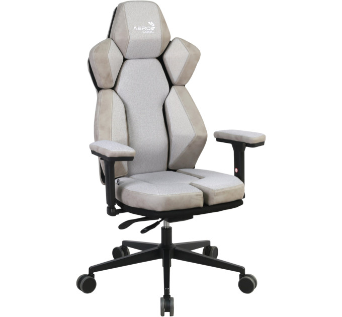 Крісло для геймерів AeroCool XTAL Loft Air Light Grey (TEGC-2100104.41)