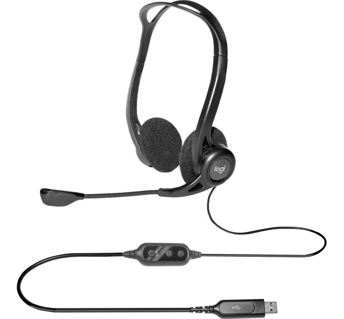 Logitech Гарнітура Logitech PC 960 USB (981-000100)