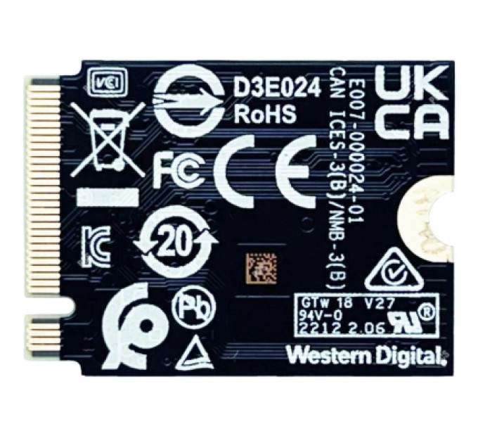 WD Накопичувач SSD M.2 2230 256GB SN740 WD (SDDPTQD-256G)