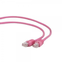 Патч корд Cablexpert PP6-1M/RO, FTP, категорія. 6, литий,  50u" штекер із фіксатором, 1.0 м, рожевий