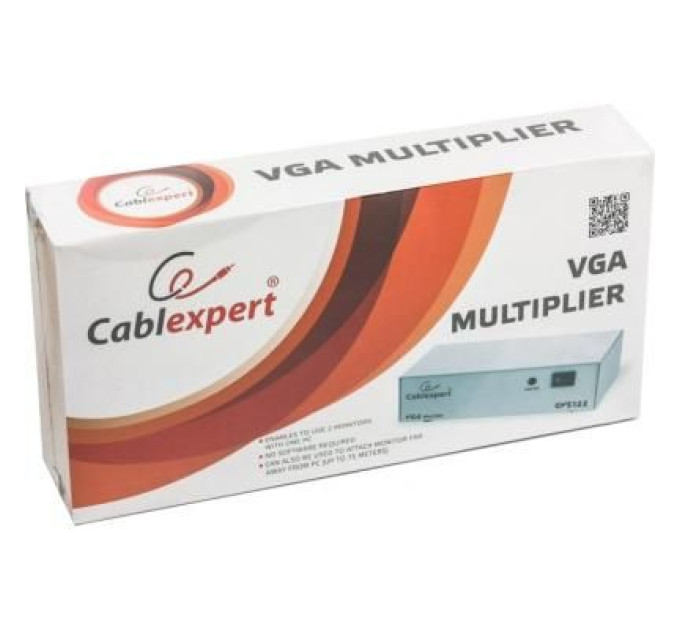 Cablexpert Розгалужжувач VGA GVS122 на 2 порти