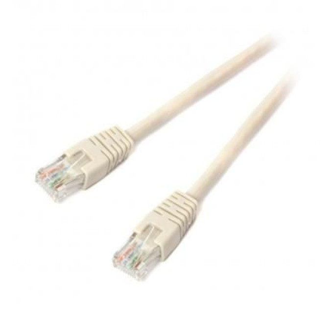 Cablexpert Патч корд Cablexpert PP6U-0.25M, UTP, категорія. 6, литий,  50u" штекер із фіксатором, 0.25 м, сірий