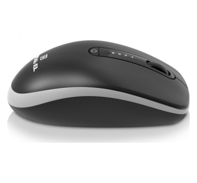 Мишка REAL-EL RM-455W Wireless/Bluetooth Black/Gray (EL123200047)
