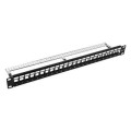 Kingda Патч-панель Kingda 19" 1U STP для 24 модуля Kyestone (KD-PP23-STP-BK-24P)