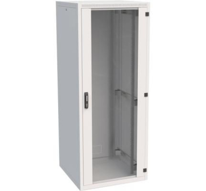 Conteg Шафа напольна Conteg iSEVEN 19", 27U 600x800, RAL7035 (RI7-27-60/80)