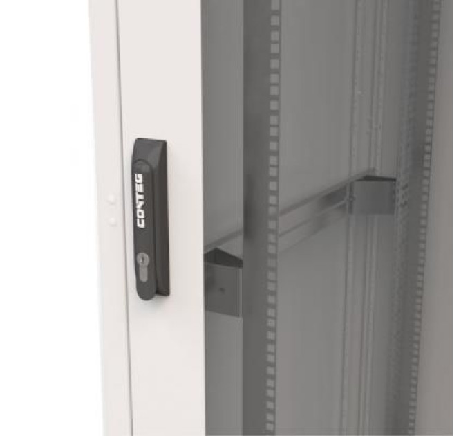 Conteg Шафа напольна Conteg iSEVEN 19", 27U 600x800, RAL7035 (RI7-27-60/80)