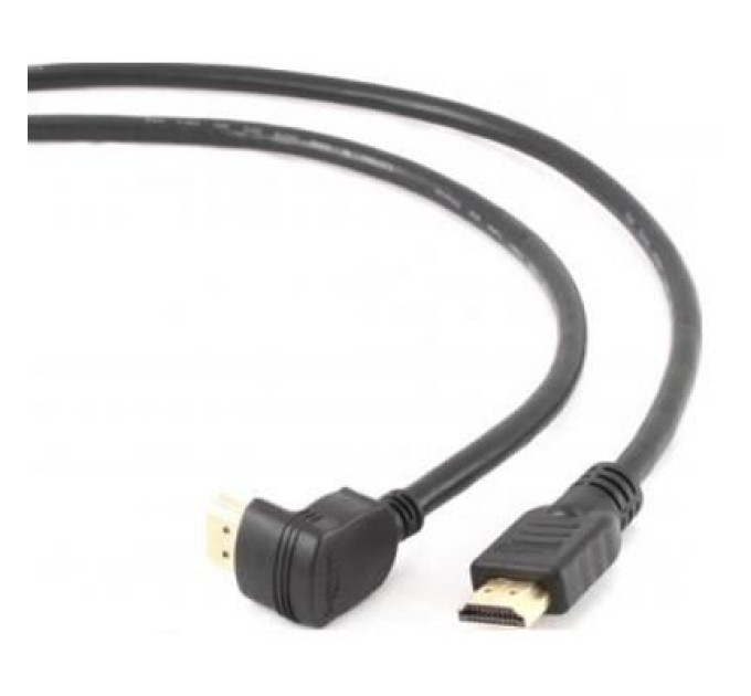 Cablexpert Кабель Cablexpert CC-HDMI490-15, HDMI V.1.4 вилка/кутова вилка, з позолоченими контактами, 4.5 м