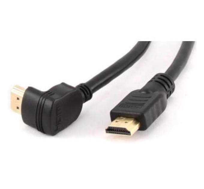 Cablexpert Кабель Cablexpert CC-HDMI490-15, HDMI V.1.4 вилка/кутова вилка, з позолоченими контактами, 4.5 м