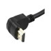 Cablexpert Кабель Cablexpert CC-HDMI490-15, HDMI V.1.4 вилка/кутова вилка, з позолоченими контактами, 4.5 м