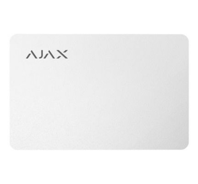 Ajax Безконтактна картка Ajax Pass White 10