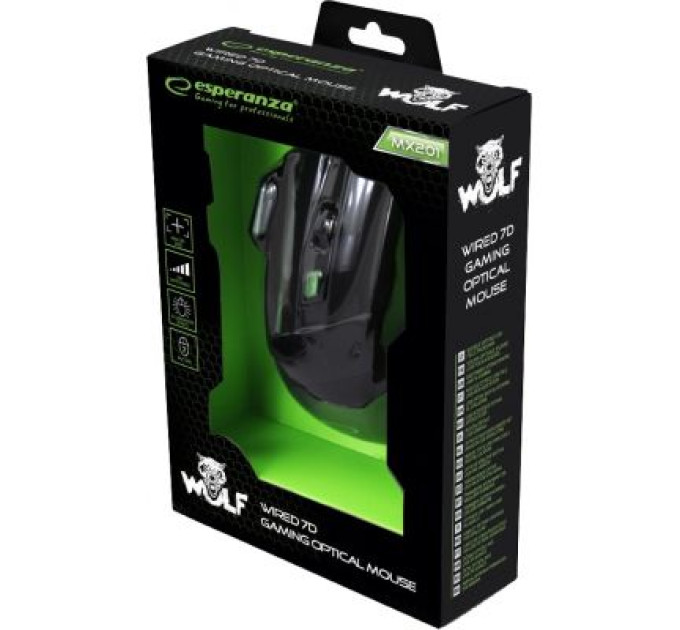Esperanza Мишка Esperanza MX201 Wolf green (EGM201G)
