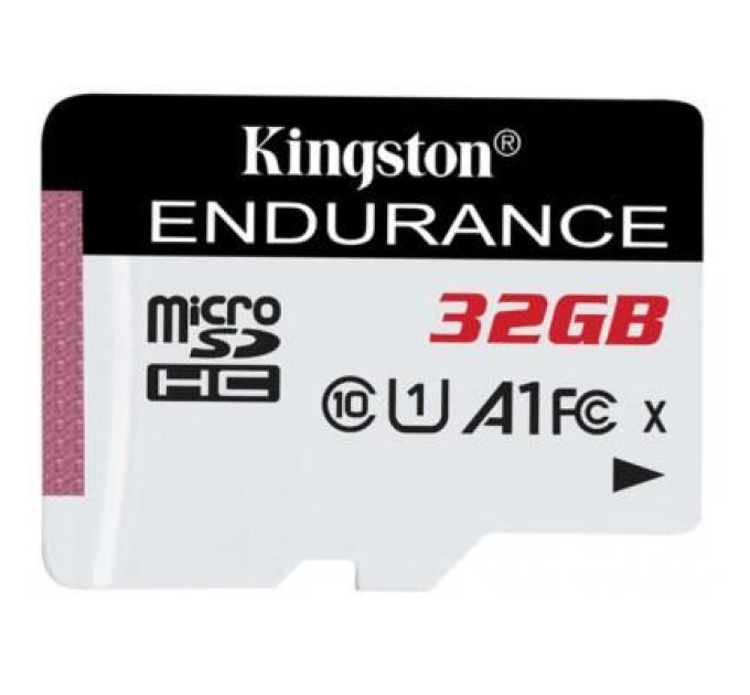 Kingston Карта пам'яті Kingston 32GB microSD class 10 UHS-I U1 A1 High Endurance (SDCE/32GB)