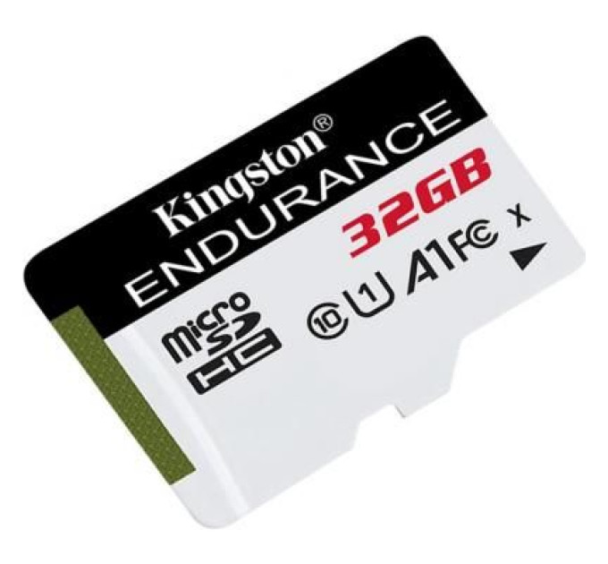 Kingston Карта пам'яті Kingston 32GB microSD class 10 UHS-I U1 A1 High Endurance (SDCE/32GB)
