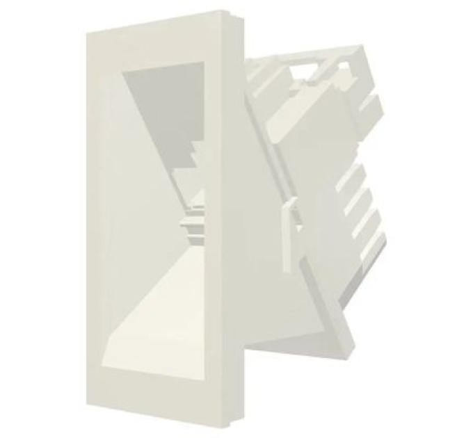 Molex Модуль Keystone RJ45 STP кат. 5е, 22.5х45, кутовий, white Molex (16.1C.011.D0035)