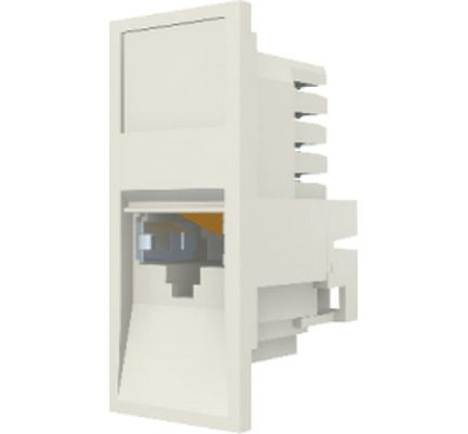 Molex Модуль Keystone RJ45 STP кат. 5е, 25х50, white Molex (17.1C.011.D0015)