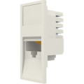 Molex Модуль Keystone RJ45 UTP кат. 5е, 25х50, white Molex (17.1B.011.A042P)
