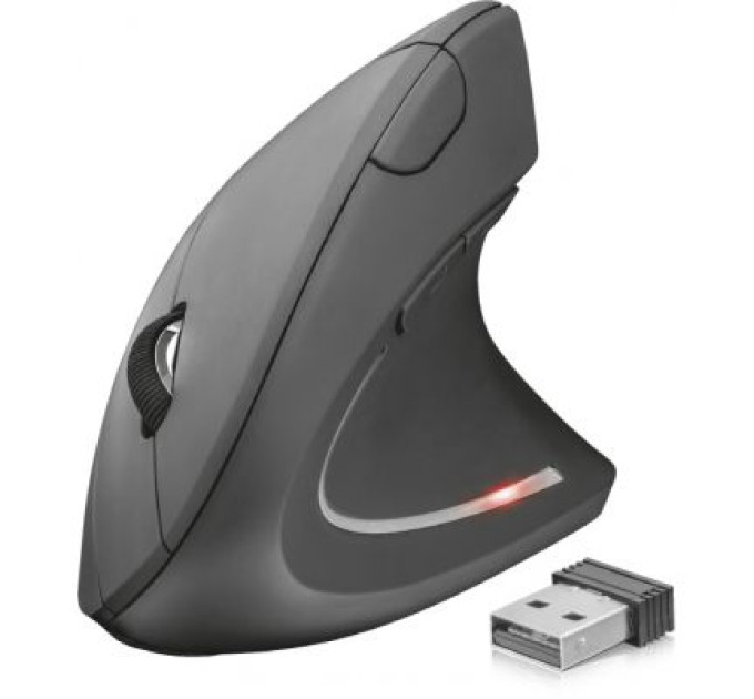 Trust Мишка Trust Verto Wireless Ergonomic Black (22879)