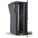 Kingda Шафа напольна Kingda 42U 19" 600x1000, RAL9004, перф. двері, розібрана (KD-002-6042M)
