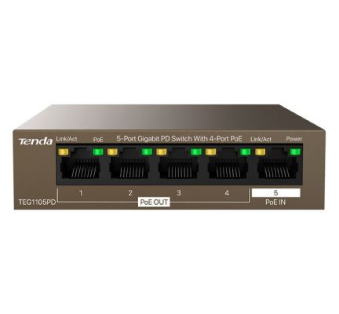 Tenda Комутатор мережевий Tenda TEG1105PD
