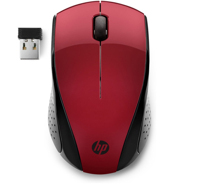 HP Мишка HP 220 Red (7KX10AA)