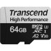 Transcend Карта пам'яті Transcend 64GB microSDXC class 10 UHS-I U3 A2 (TS64GUSD340S)