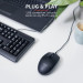 Trust Мишка Trust Basi USB Black (24271)