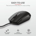 Trust Мишка Trust Basi USB Black (24271)