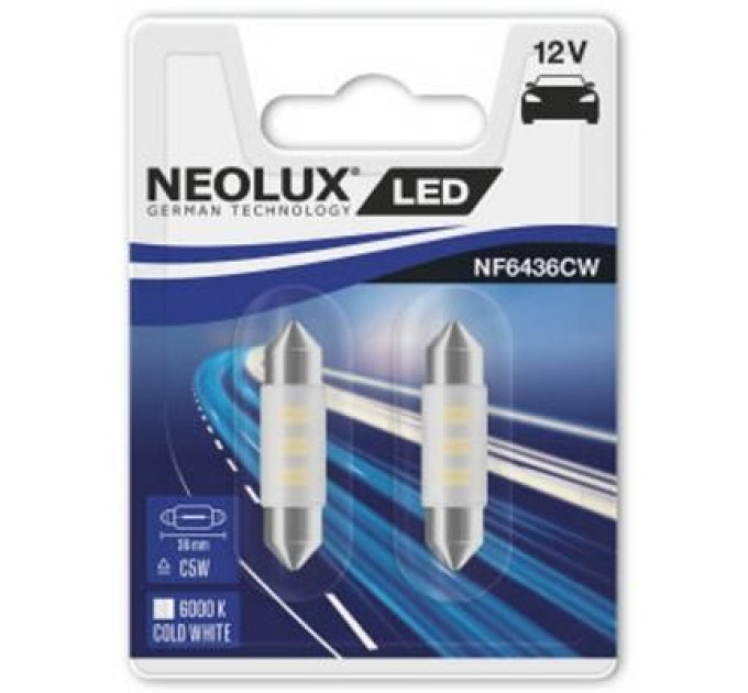 Neolux Автолампа Neolux світлодіодна (NF6436CW-02B)