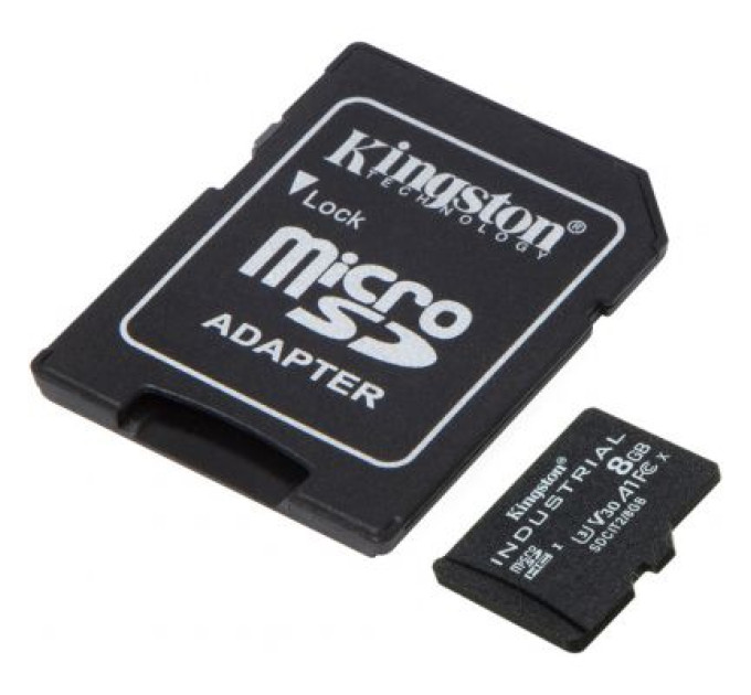 Kingston Карта пам'яті Kingston 8GB microSDHC class 10 UHS-I V30 A1 (SDCIT2/8GB)