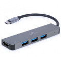 Cablexpert Адаптер Cablexpert A-CM-COMBO2-01, USB Type-C 2-в-1