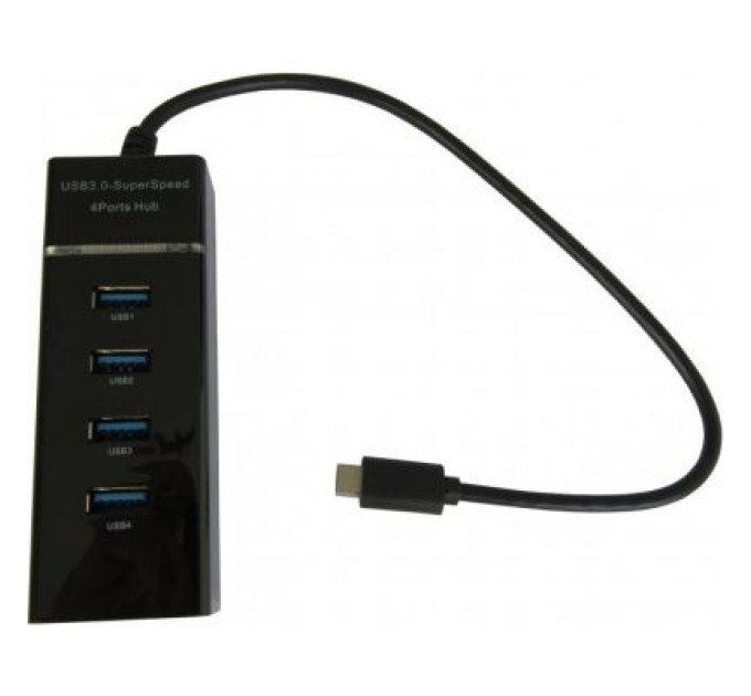 Maiwo Концентратор Maiwo USB Type-C to 4х USB3.0 cable 29 cm (KH303)