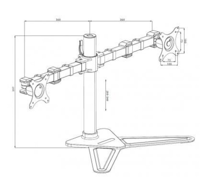 iiyama Кронштейн iiyama DS1002D-B1