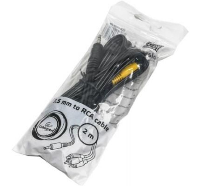 Cablexpert Кабель Cablexpert CCA-4P2R-2M, 3.5 Jack (4pin)-3RCA, 2 метра