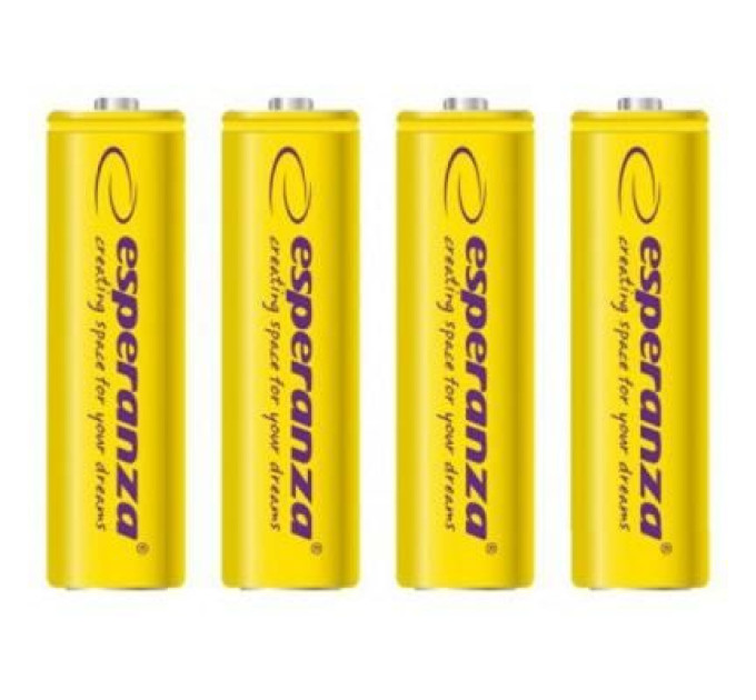 Esperanza Акумулятор Esperanza AA 2000mAh Ni-MH * 4 yellow (EZA104Y)