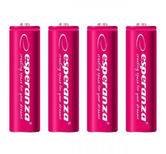 Esperanza Акумулятор Esperanza AAA 1000mAh Ni-MH * 4 red (EZA102R)