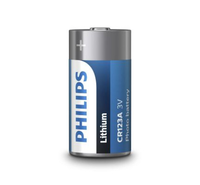 Philips Батарейка Philips CR 123A Lithium 3V *1 (CR123A/01B)