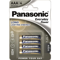 Батарейка Panasonic AAА LR03 Everyday Power * 4 (LR03REE/4BP)