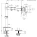 Brateck Кронштейн Brateck LDT66-C012