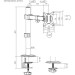 Brateck Кронштейн Brateck LDT66-C011