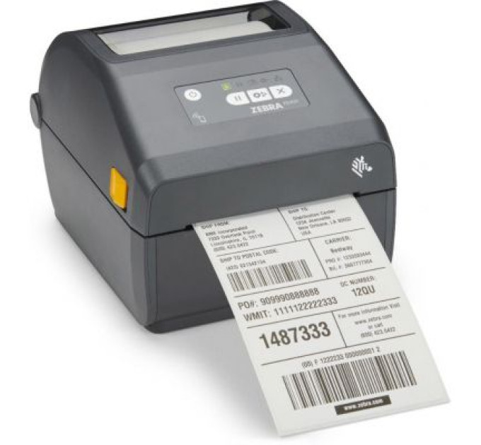 Zebra Принтер етикеток Zebra ZD421D USB,USB Host, Bluetooth (ZD4A042-D0EM00EZ)