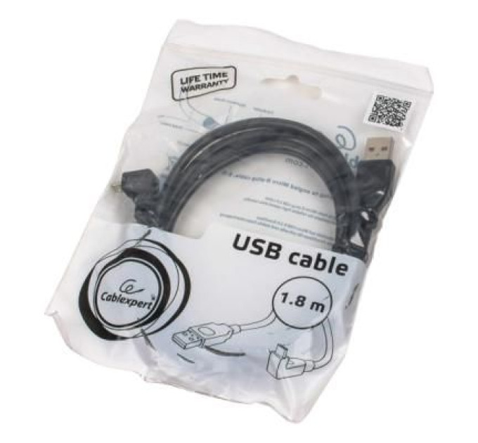 Cablexpert Кабель Cablexpert CCP-mUSB2-AMBM90-6, USB 2.0 A-тато/Micro B-тато, 1.8 м.