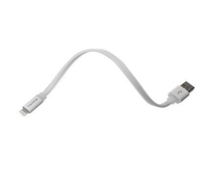 ColorWay Дата кабель USB 2.0 AM to Lightning 0.25m white ColorWay (CW-CBUM-LM25W)