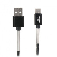 Кабель Cablexpert CCPB-C-USB-06BK, преміум якість USB 2.0 A-тато/C-тато,1 м.