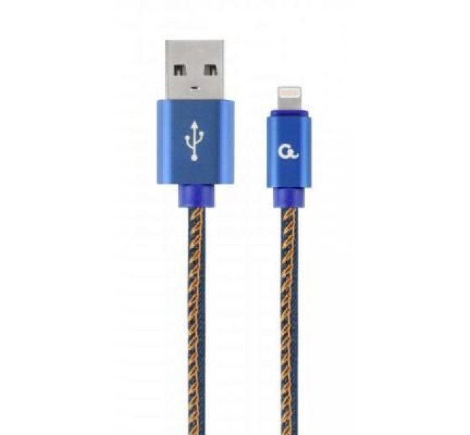 Cablexpert Кабель Cablexpert CC-USB2J-AMLM-1M-BL, USB 2.0 А-тато/Lightning, 1.0 м.