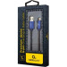 Cablexpert Кабель Cablexpert CC-USB2J-AMLM-1M-BL, USB 2.0 А-тато/Lightning, 1.0 м.