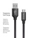 ColorWay Дата кабель USB 2.0 AM to Micro 5P 2.0m black ColorWay (CW-CBUM009-BK)
