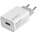 ColorWay Зарядний пристрій ColorWay 1USB Quick Charge 3.0 (18W) (CW-CHS013Q-WT)