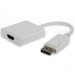 Cablexpert Адаптер-перехідник DisplayPort на HDMI Cablexpert A-DPM-HDMIF-002-W