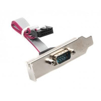 Задняя низкопрофильная планка Cablexpert CC-DB9ML-01