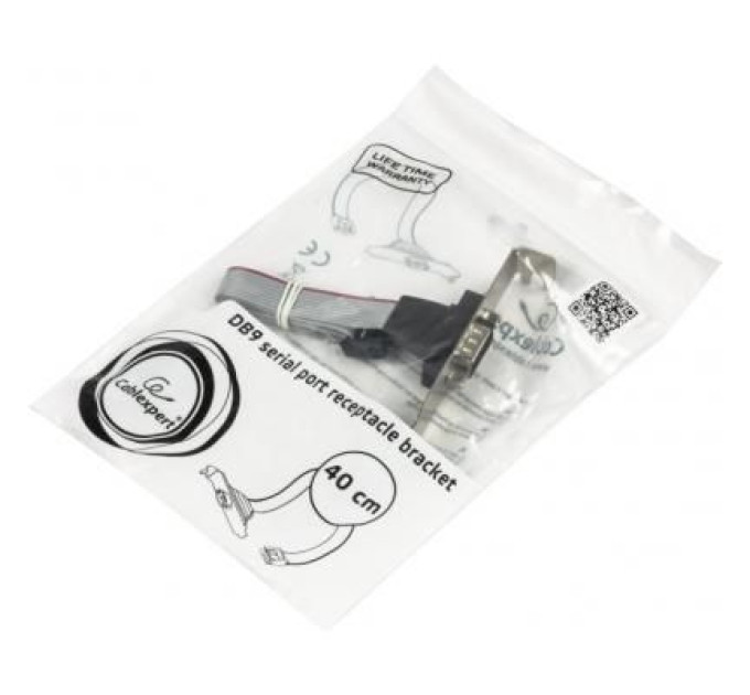 Cablexpert Задняя низкопрофильная планка Cablexpert CC-DB9ML-01